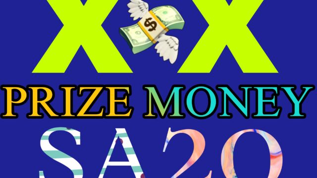 SA20 prize money 2024