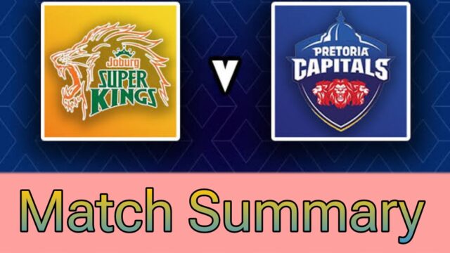 Pretoria Capitals vs Joburg Super Kings