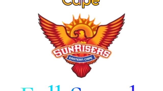 sunrisers eartern cape squad