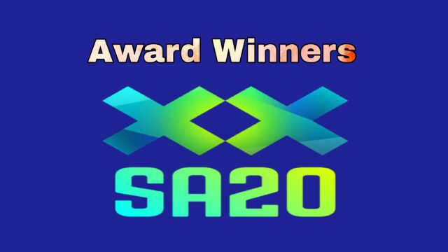 SA20 2024 Award-Winners