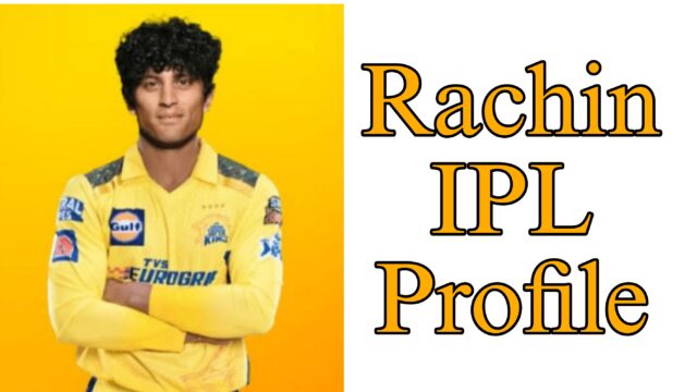 Rachin Ravindra Profile